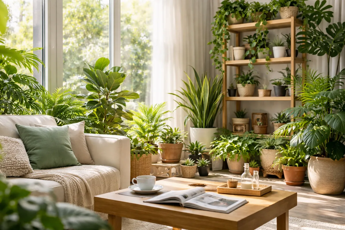 Les bienfaits d'un jardin intérieur pour le bien-être