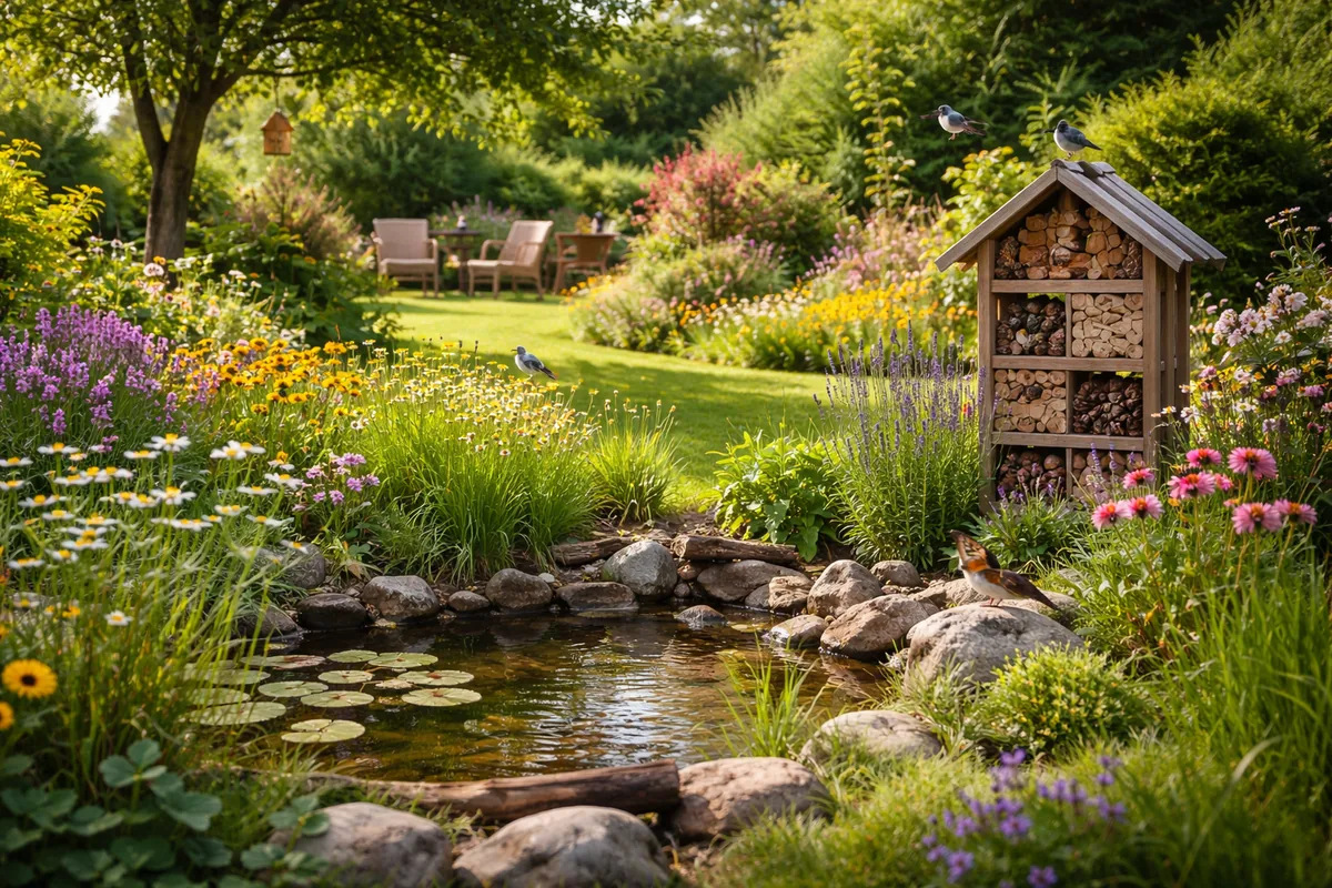 Comment aménager son jardin pour favoriser la biodiversité