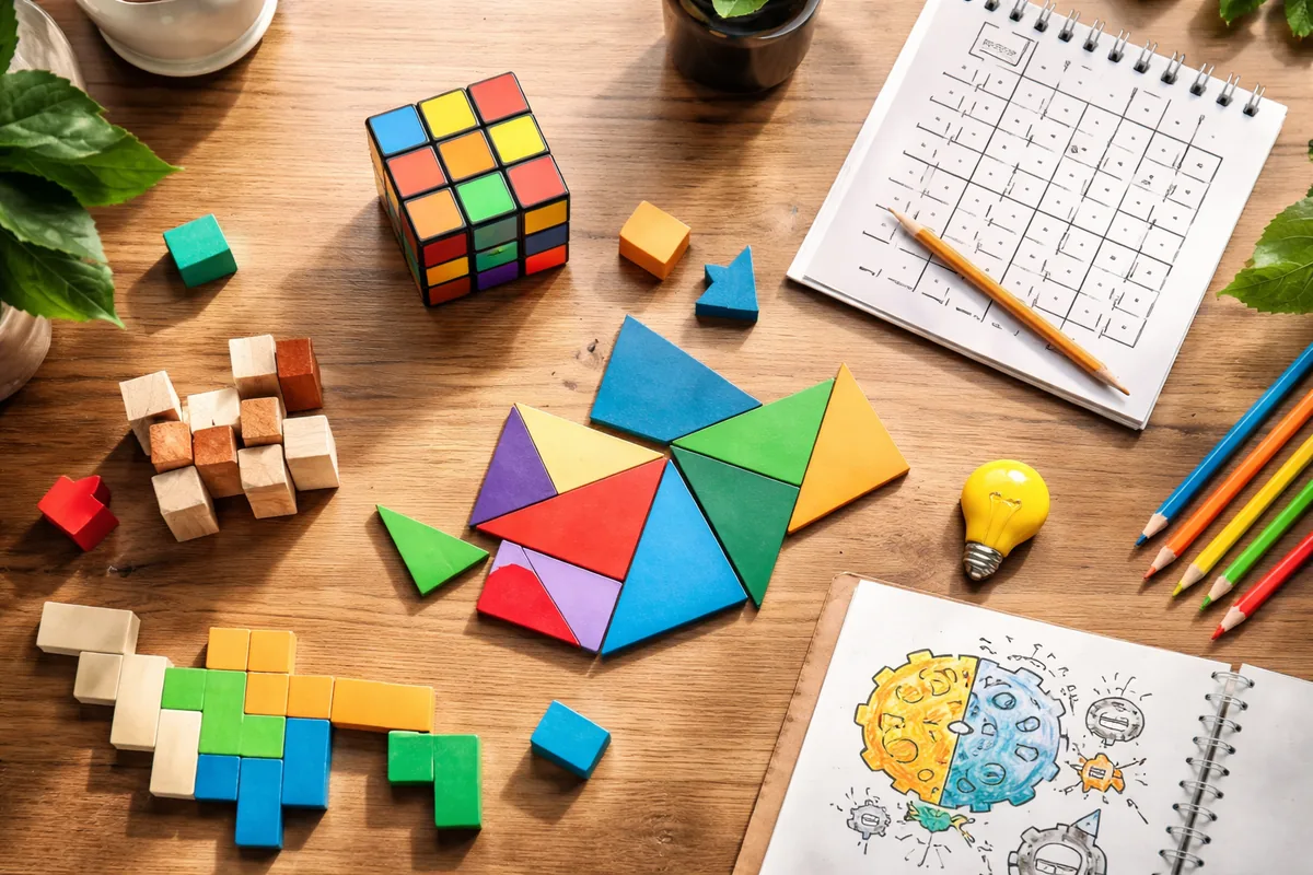 L'impact des jeux de logique sur la créativité