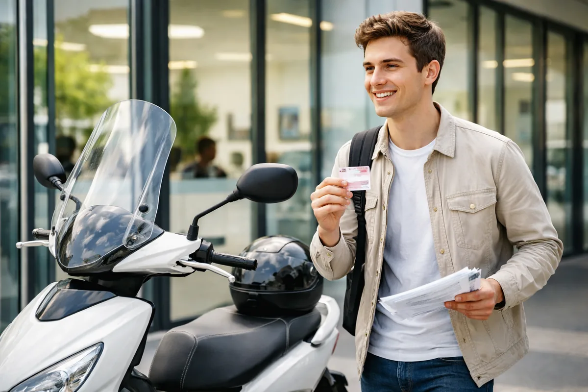 Comment obtenir un permis de conduire pour un scooter