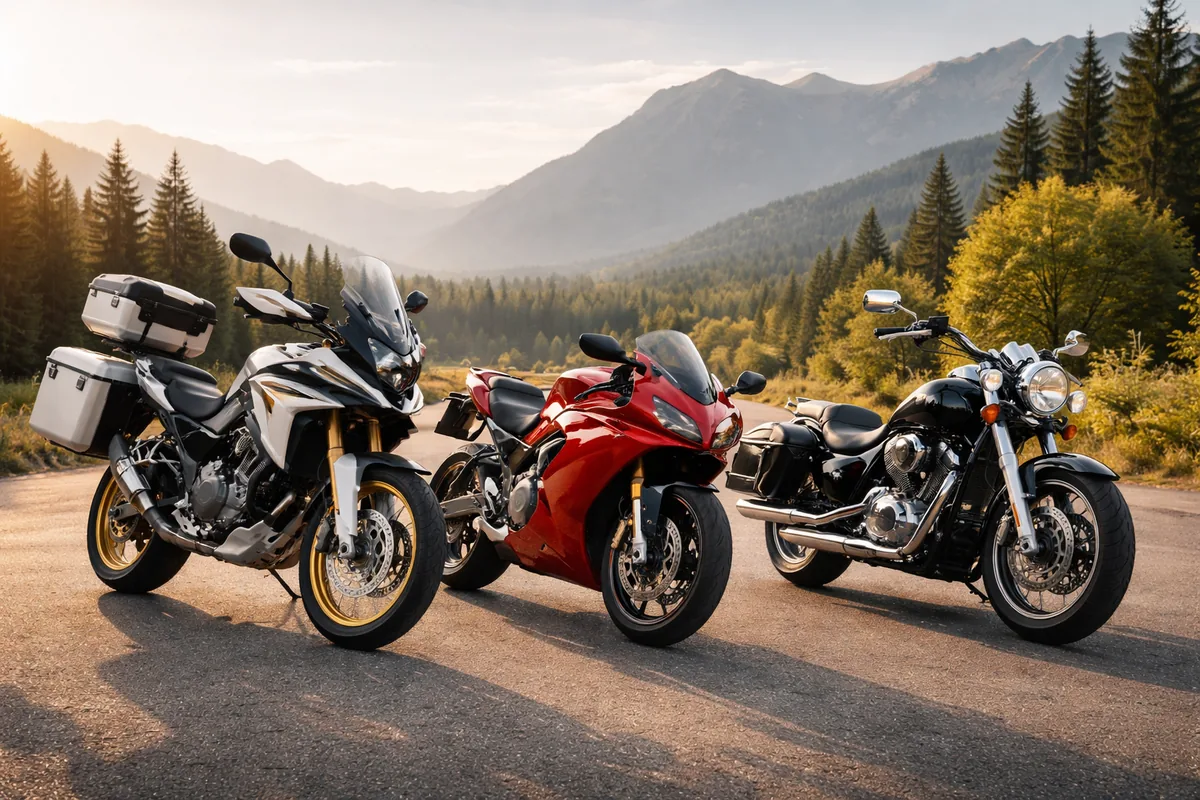 Les différents types de motos et leur usage spécifique