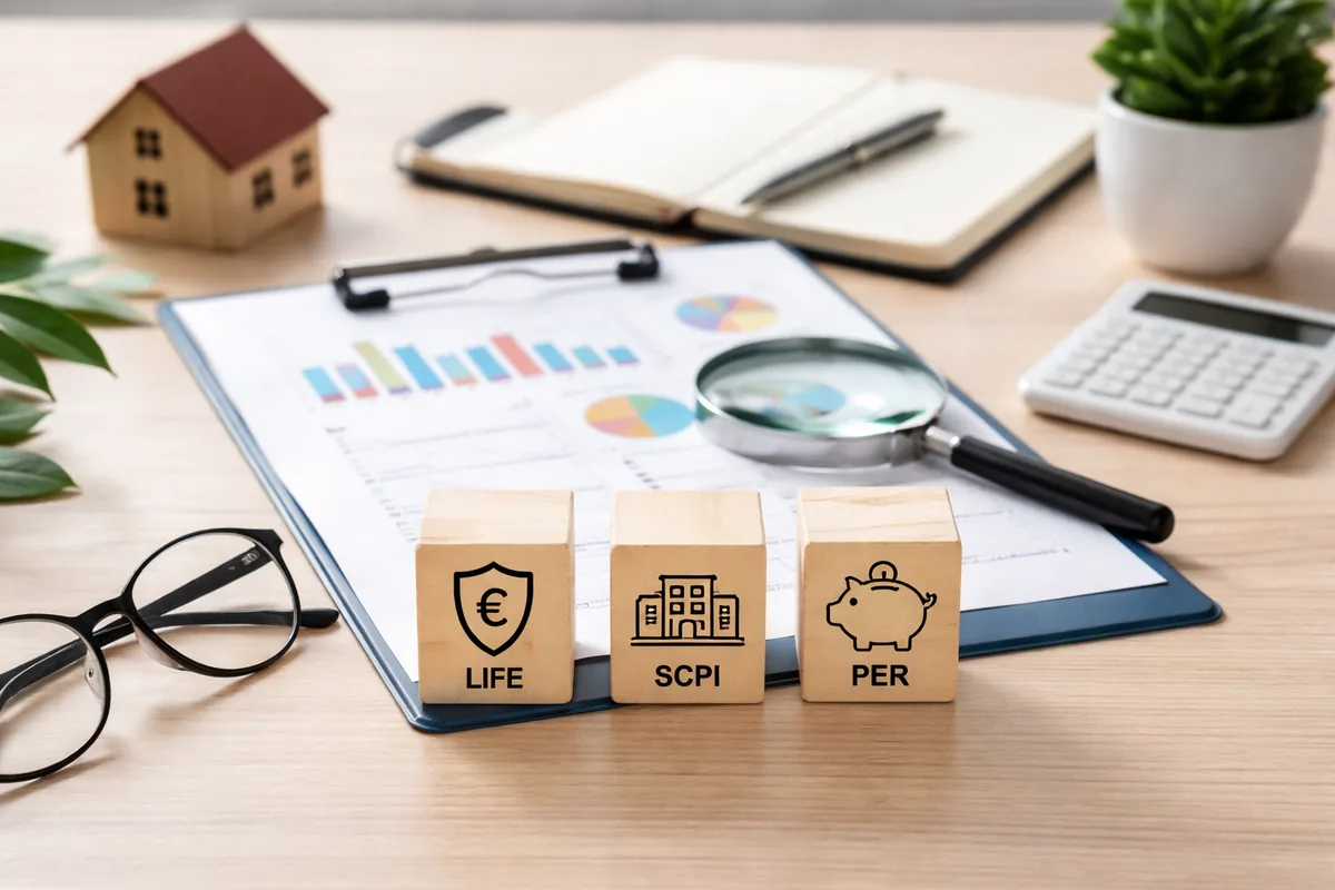 Comment comparer les rendements de l'assurance-vie, des SCPI et du PER
