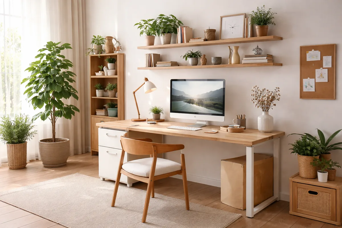 Comment bien organiser son espace de travail à la maison