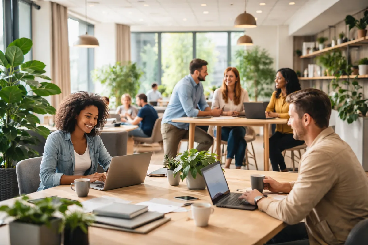 L'impact des espaces de travail collaboratifs sur le bien-être des employés