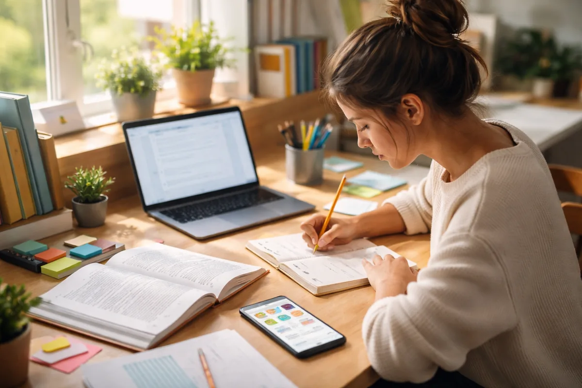 Comment réviser efficacement pour le Bac et le Brevet avec des ressources gratuites